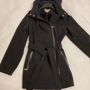 Michael Kors jacket with gold zippers